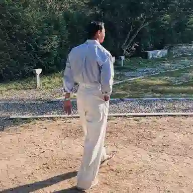 我是大卫 韩版松弛感两侧可调节直筒设计感百搭休闲裤 男女同款 白色