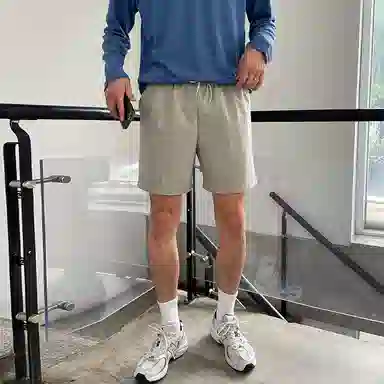 我是大卫 潮牌潮流百搭时尚宽松休闲短裤 男款