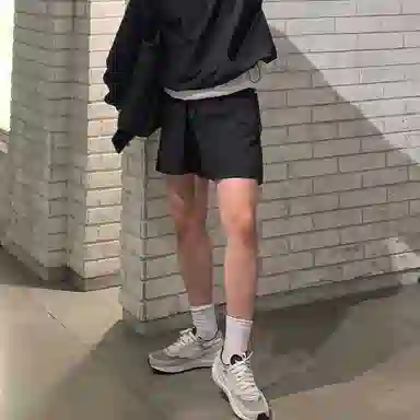 我是大卫 夏季韩版潮牌潮流轻薄休闲短裤 男女同款