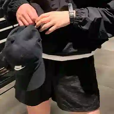 我是大卫 夏季韩版潮牌潮流轻薄休闲短裤 男女同款