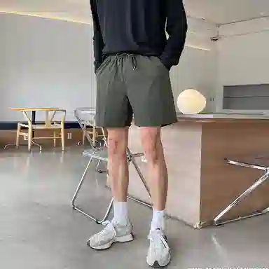 我是大卫 潮牌潮流百搭时尚宽松休闲短裤 男款