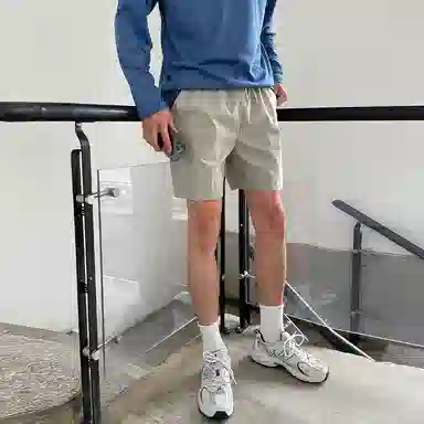 我是大卫 潮牌潮流百搭时尚宽松休闲短裤 男款