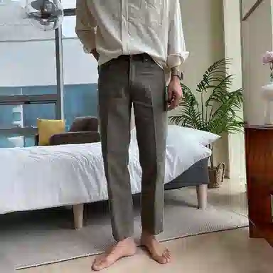 我是大卫 垂感直筒休闲牛仔裤 男女同款