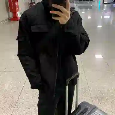 我是大卫 立领工装韩版保暖加厚夹克外套 男女同款