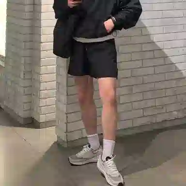 我是大卫 夏季韩版潮牌潮流轻薄休闲短裤 男女同款