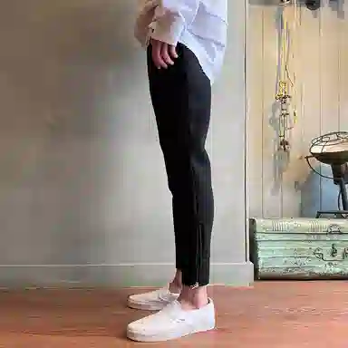 我是大卫 简约百搭宽松舒适九分休闲裤 男款