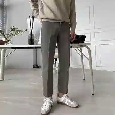 我是大卫 垂感直筒休闲牛仔裤 男女同款