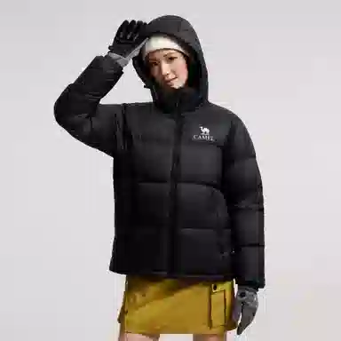 CAMEL Capsule Graphene Heated Down Jacket