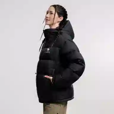 CAMEL Warm Fleece Series Down Jacket
