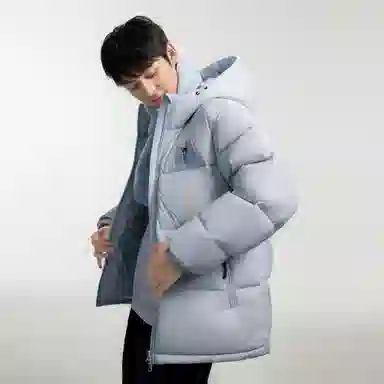 CAMEL Warm Fleece Series Down Jacket