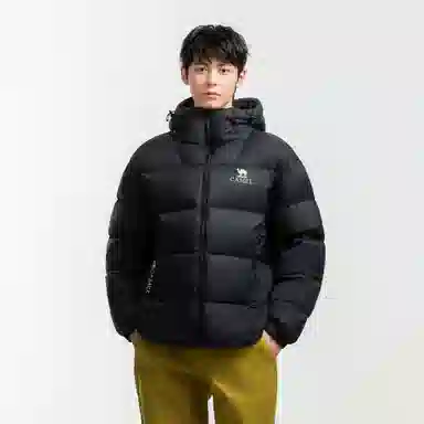 CAMEL Warm Fleece Series Down Jacket