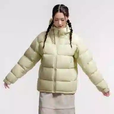 CAMEL Warm Fleece Series Down Jacket