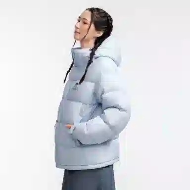 CAMEL Warm Fleece Series Down Jacket