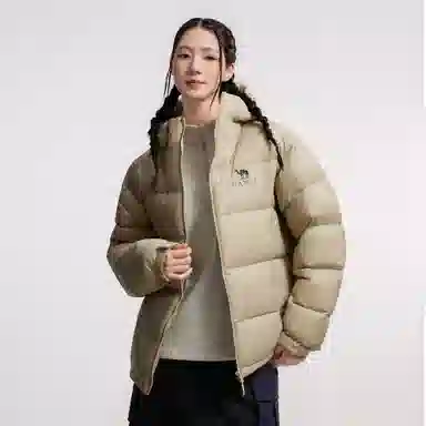 CAMEL Warm Fleece Series Down Jacket