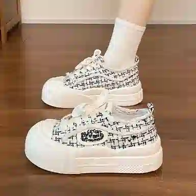 Z.SUO Canvas Low-Top Sneakers Gift Box Edition