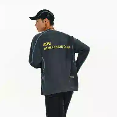 Atry Logo Colorblock Long Sleeve Tee