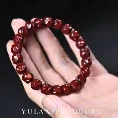 钰澜文玩 钰澜·古法朱供-无相 星月菩提 手串 男女同款情侣款