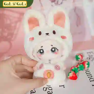 Yihao Dream Factory Guli Guli Panda Milk Cap Plush Doll Clothes