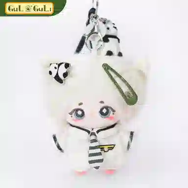 Yihao Dream Factory Guli Guli Panda Milk Cap Plush Doll Clothes