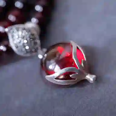 凤凰涅磐 新中式国风国潮狐狸素圈平安小众设计复古民族风 石榴石 红玛瑙 手串 女款 礼物礼盒