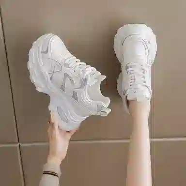 TELENT Mesh Low Dad Sneakers Women