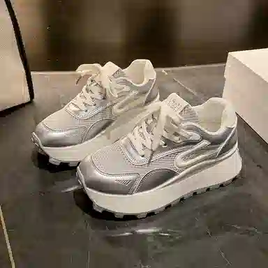 TELENT Dad Sneakers Low Cut