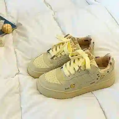 TELENT PU Low Top Platform Sneakers