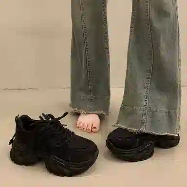 TELENT Mesh Low Casual Sneakers Women