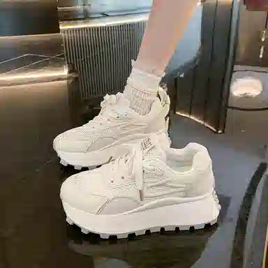 TELENT Dad Sneakers Low Cut