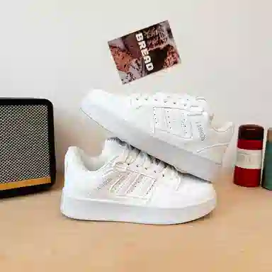 TELENT Classic White Sneakers Low Top