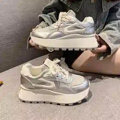 TELENT Dad Sneakers Low Cut