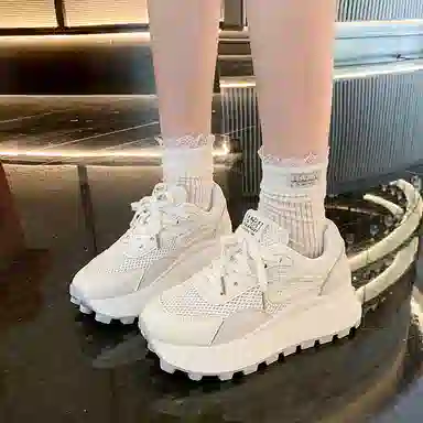 TELENT Dad Sneakers Low Cut