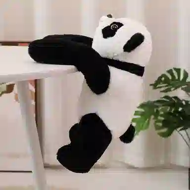 胖胖龙 可爱长臂熊猫 玩偶 毛绒公仔
