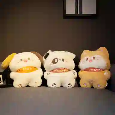 万童乐 狗狗可爱 玩偶 毛绒公仔