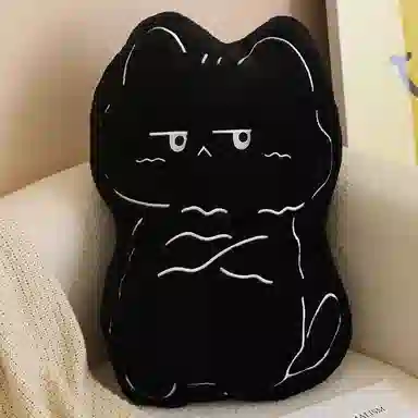 万童乐 猫咪抱枕 可爱 玩偶 毛绒公仔