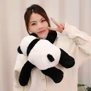 胖胖龙 可爱长臂熊猫 玩偶 毛绒公仔
