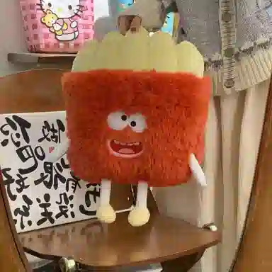 万童乐 长毛小怪兽 丑萌抱枕 玩偶 毛绒公仔