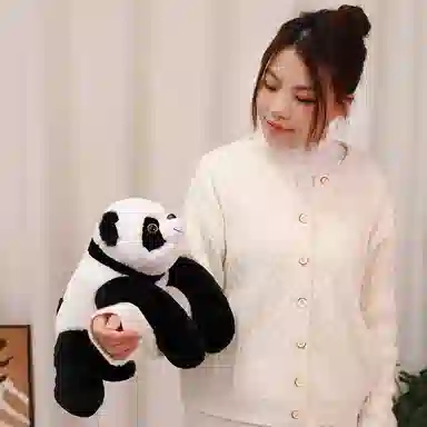 胖胖龙 可爱长臂熊猫 玩偶 毛绒公仔