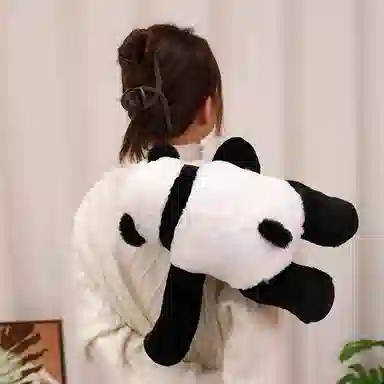 胖胖龙 可爱长臂熊猫 玩偶 毛绒公仔