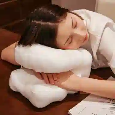 万童乐 卡皮巴拉水豚午睡枕 趴睡枕 玩偶周边