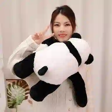 胖胖龙 可爱长臂熊猫 玩偶 毛绒公仔