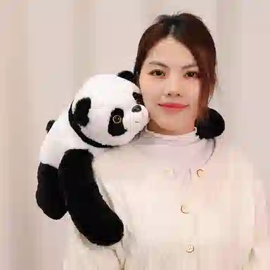胖胖龙 可爱长臂熊猫 玩偶 毛绒公仔