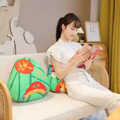 万童乐 端午粽子抱枕 玩偶 毛绒公仔
