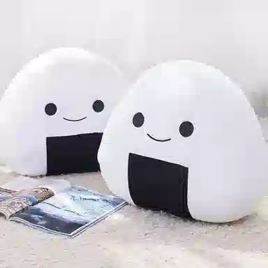 胖胖龙 超萌可爱饭团抱枕 玩偶 毛绒公仔