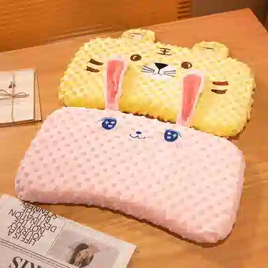 胖胖龙 记忆棉枕头 豆豆婴儿安抚枕 玩偶周边