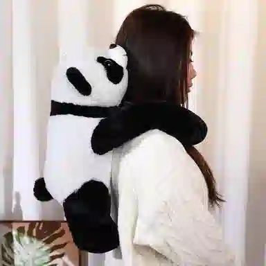 胖胖龙 可爱长臂熊猫 玩偶 毛绒公仔