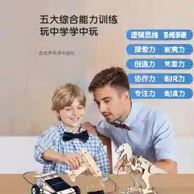 胖胖龙 小学生科技制作手工幼儿园材料包 物理 科学实验玩具