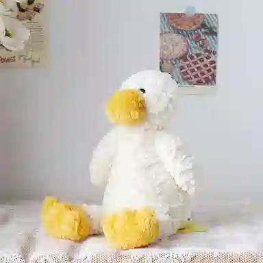 万童乐 呆萌小米鸭子 玩偶 毛绒公仔