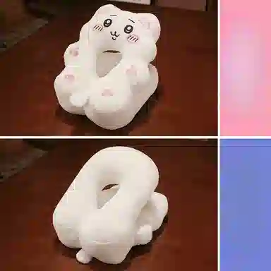 万童乐 卡皮巴拉水豚午睡枕 趴睡枕 玩偶周边