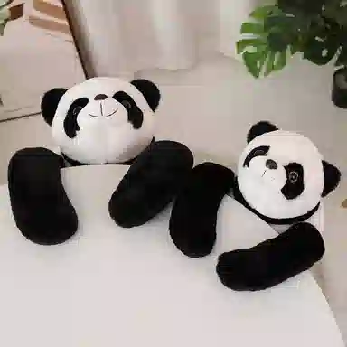 胖胖龙 可爱长臂熊猫 玩偶 毛绒公仔